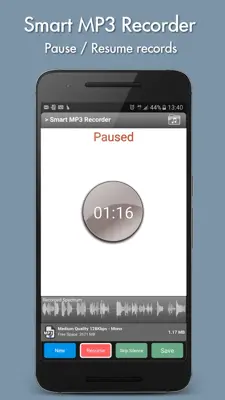 Smart MP3 Recorder android App screenshot 4