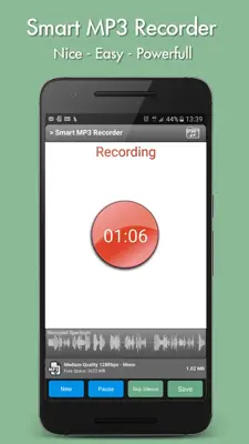 Smart MP3 Recorder android App screenshot 5